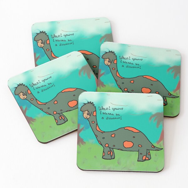Item preview, When I Grow Up I Wanna Be A Dinosaur designed and sold by MooskieMallie.