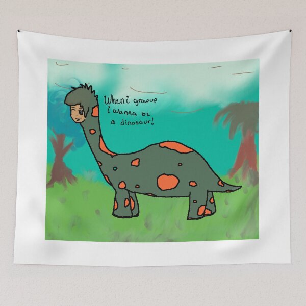 Item preview, When I Grow Up I Wanna Be A Dinosaur designed and sold by MooskieMallie.