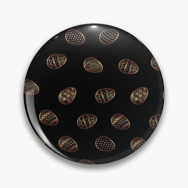 Item preview, easter eggs gold pattern designed and sold by cutecrazytshirt.