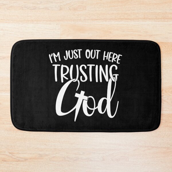 Item preview, I'm Just Out Here Trusting God Shirt , Confidence Shirt , Believe Shirt Faith Shirt ,Christian Shirt , Church Shirt designed and sold by plussorn.