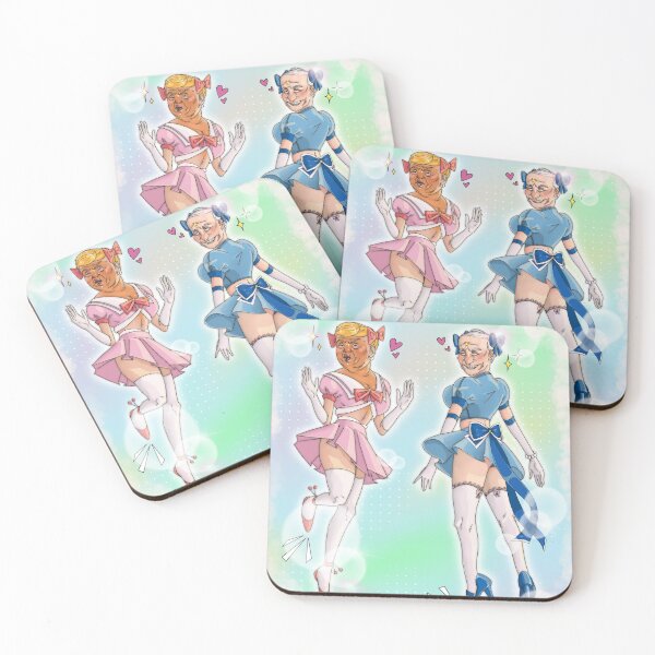 Item preview, Trump and Biden Anime Girls designed and sold by ishbellah.