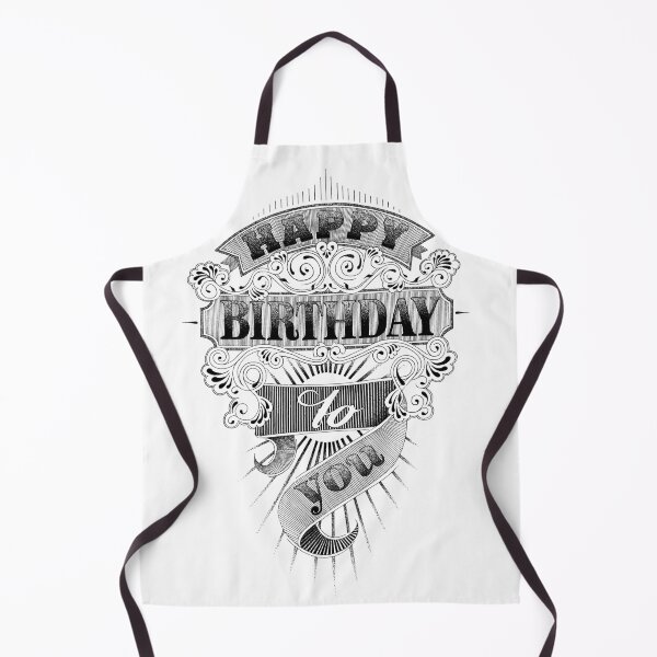 Item preview, "Happy birthday to you" hand lettering illustration retro style designed and sold by TrueType.