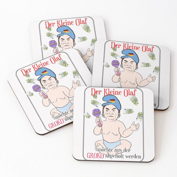 Item preview, Scholz SPD kleiner Olaf Finanzminister Groko Aus Baby Geschenk designed and sold by TheAplus.