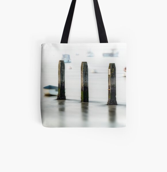 Three Posts All Over Print Tote Bag