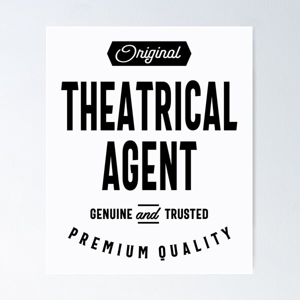 Item preview, Theatrical Agent Gift Funny Job Title Profession Birthday Idea designed and sold by cidolopez.