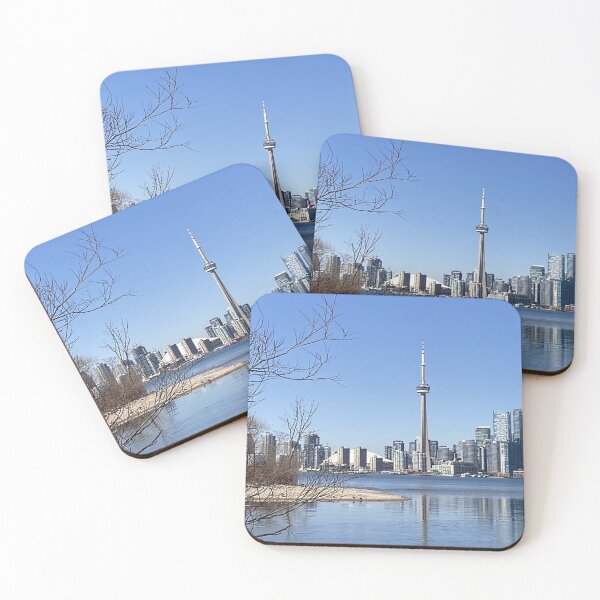 Item preview, Toronto Skyline - A View back from the Islands in Colour designed and sold by OByD.