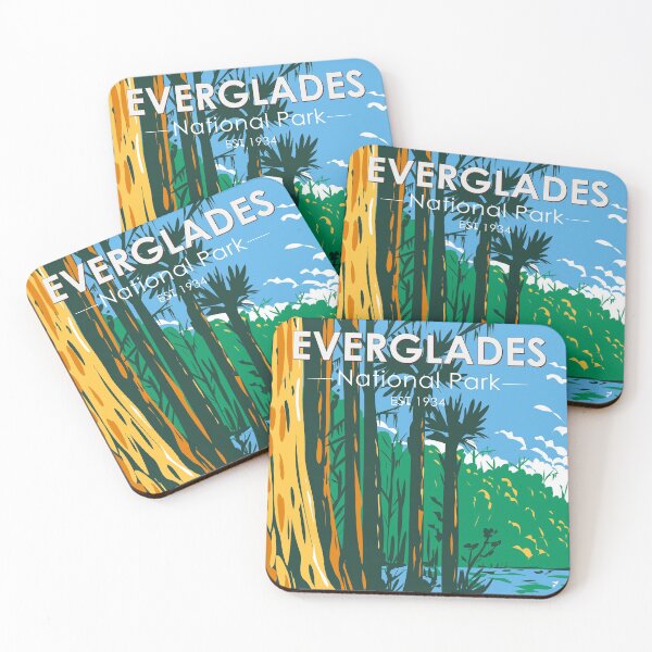 Item preview,  Everglades National Park Florida Vintage designed and sold by KrisSidDesigns.