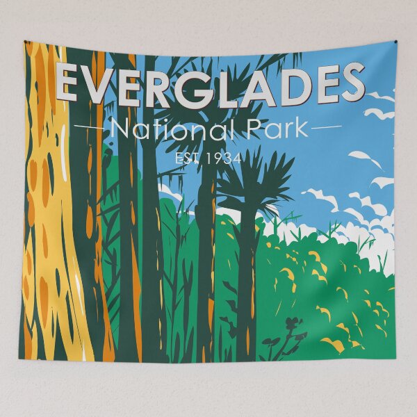 Item preview,  Everglades National Park Florida Vintage designed and sold by KrisSidDesigns.