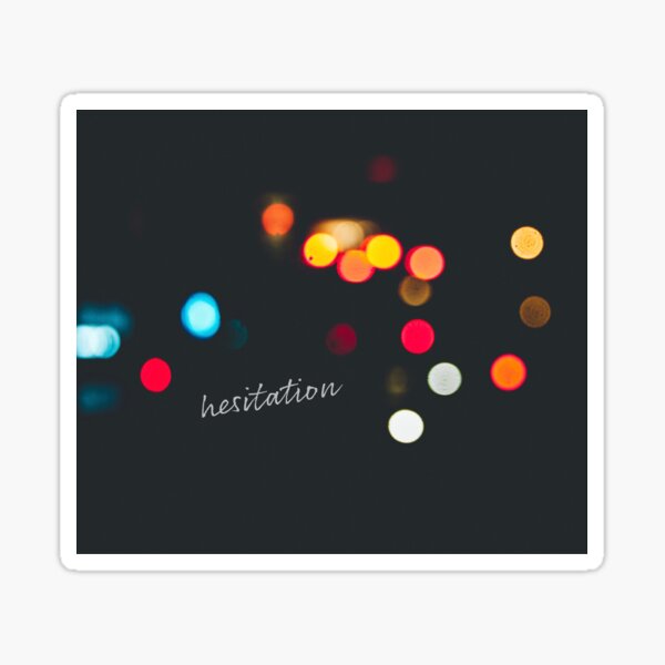 Item preview, hesitation- bokeh designed and sold by Koukichi Takahashi.