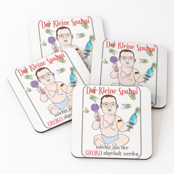 Item preview, Spahn CDU Gesundheitsminister Deutschland Groko-Aus Anti Spahn Opposition Geschenk designed and sold by TheAplus.