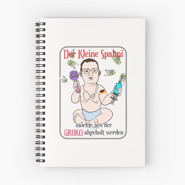 Item preview, Spahn CDU Gesundheitsminister Deutschland Groko-Aus Anti Spahn Opposition Geschenk designed and sold by TheAplus.
