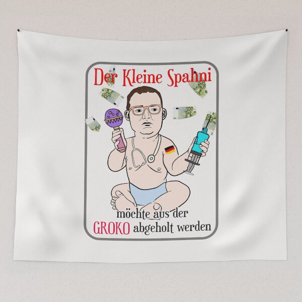 Item preview, Spahn CDU Gesundheitsminister Deutschland Groko-Aus Anti Spahn Opposition Geschenk designed and sold by TheAplus.