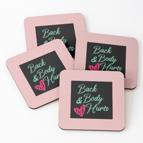 Item preview, Copy of Back And Body Hurts  #Pink designed and sold by SalaheddineB.