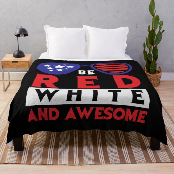Item preview, BE RED WHITE AND AWESOME COLLECTION designed and sold by JRM Tees & More Store.