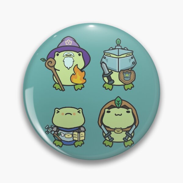 Item preview, RPG Cozy Frog Collection Warrior Wizard Rogue Cleric designed and sold by patrick10reyes.