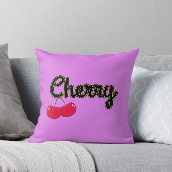 Item preview, Design of the text "Cherry" with a pair of red cherries hanging designed and sold by Martapp.