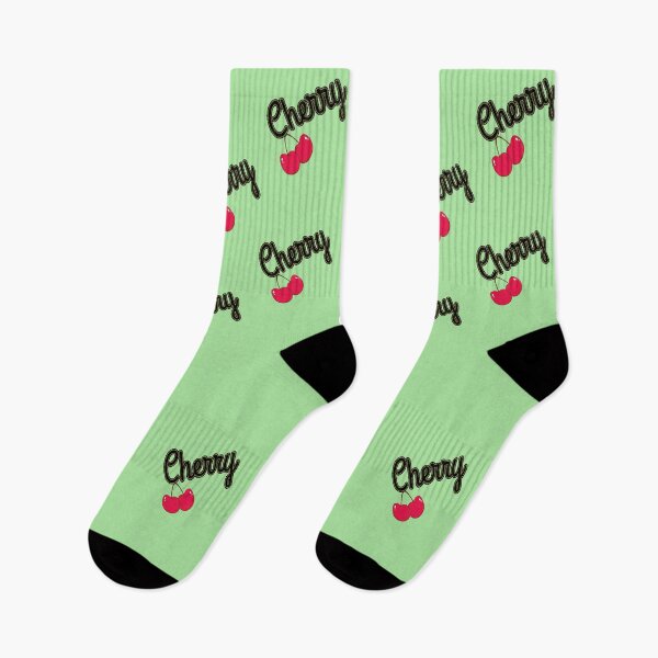 Item preview, Design of the text "Cherry" with a pair of red cherries hanging designed and sold by Martapp.