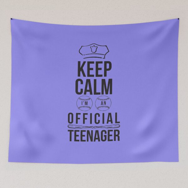 Item preview, Regalo oficial para niño adolescente Keep Calm Baseball Teenie Teen Boy designed and sold by TheAplus.