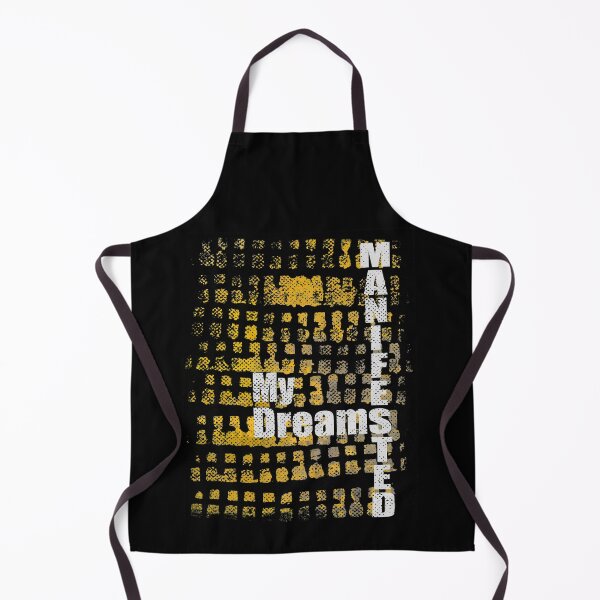 Item preview, My Dreams Manifested Typographic White Design designed and sold by Eduardo Tavares.