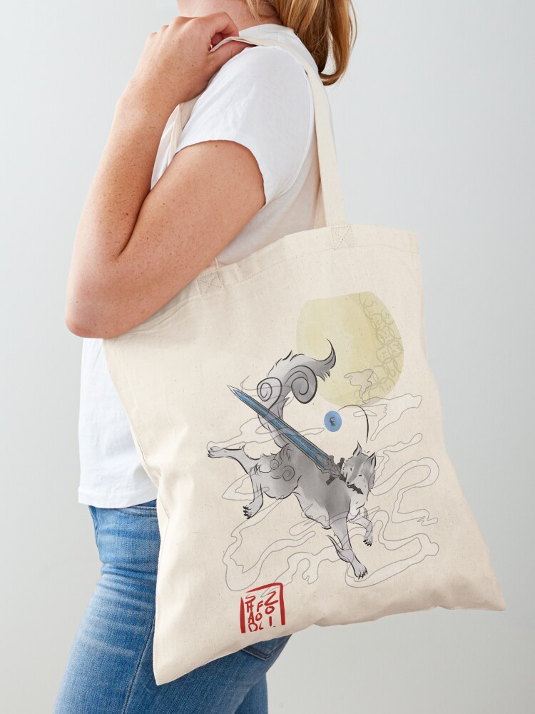 Tote Bag, The Great Grey Wolf - Sifkami designed and sold by Shadyfolk