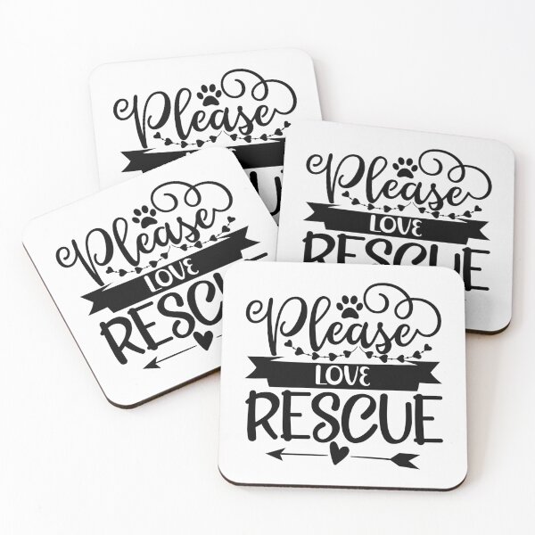 Item preview, Please love rescue designed and sold by SasKloset.