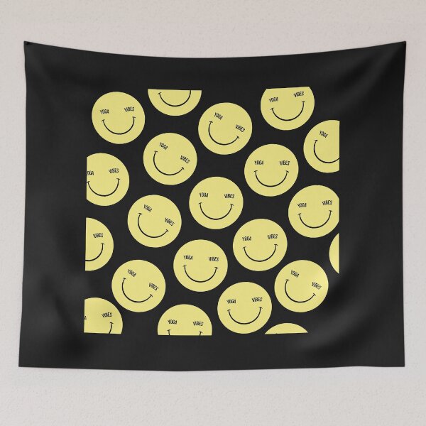Item preview, Yoga Vibes Colorful Happy Pattern  designed and sold by Marguerite Faure.