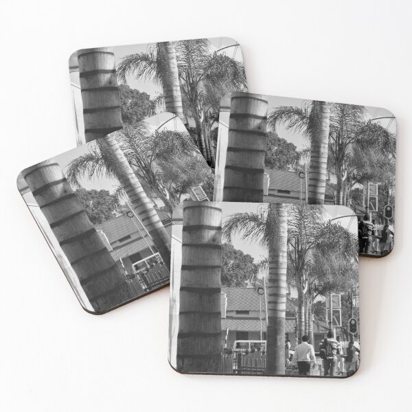 Item preview, Blantyre palms in black and white  designed and sold by Weather gifts .