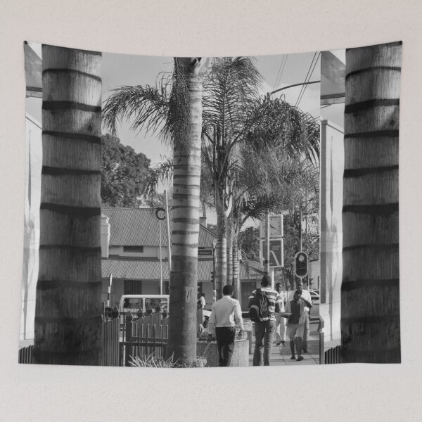 Item preview, Blantyre palms in black and white  designed and sold by Weather gifts .