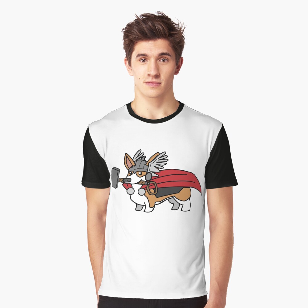 Vista previa del artículo con la obra «Camiseta gráfica», diseñado y vendido por WetselPretzel.
