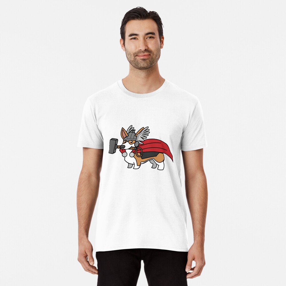 Vista previa del artículo con la obra «Camiseta premium», diseñado y vendido por WetselPretzel.