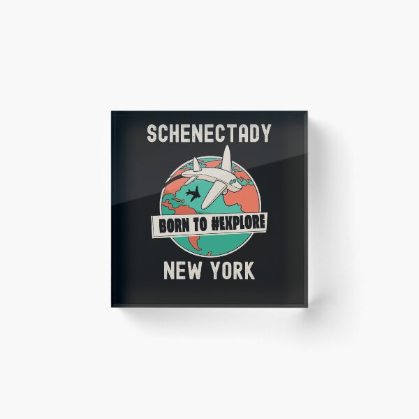 Item preview, Schenectady New York Born to Explore Travel Lover designed and sold by Free Shipping ✨ TODAY ONLY!.