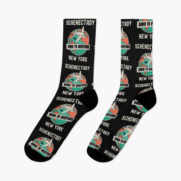 Item preview, Schenectady New York Born to Explore Travel Lover designed and sold by Free Shipping ✨ TODAY ONLY!.