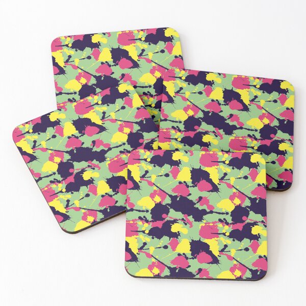 Artikelvorschau, Camo Paint Splash trendiges Retro-Muster entworfen und verkauft von cutecrazytshirt.