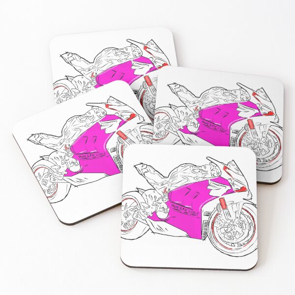 Item preview, Pink biker motorcycle designed and sold by tqueen.