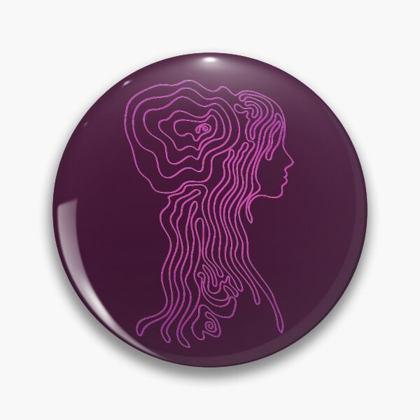 Item preview, Female Face Doodle Line Art - 07 designed and sold by serenaking.