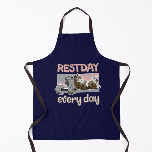 Item preview, Restday everyday lazy cat for sports mufflers designed and sold by Sellery-GbR.
