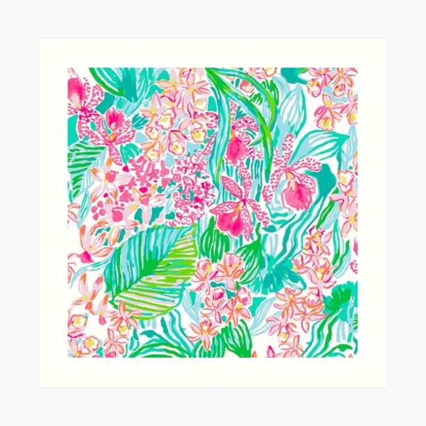 lilly pulitzer Art Print