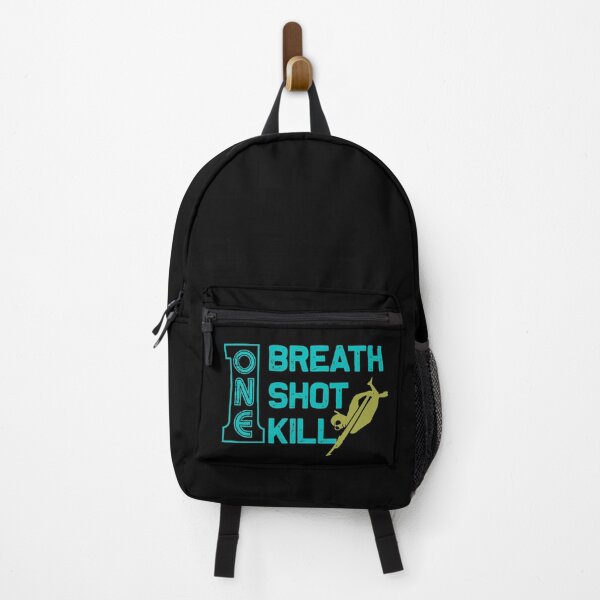 Vista previa del artículo con la obra «One Breath One Shot One Kill», diseñado y vendido por cotros.