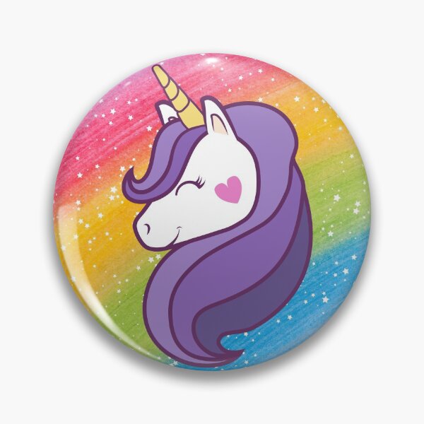 Item preview, Happy Unicorn with Rainbow Background designed and sold by MamaSweetea.