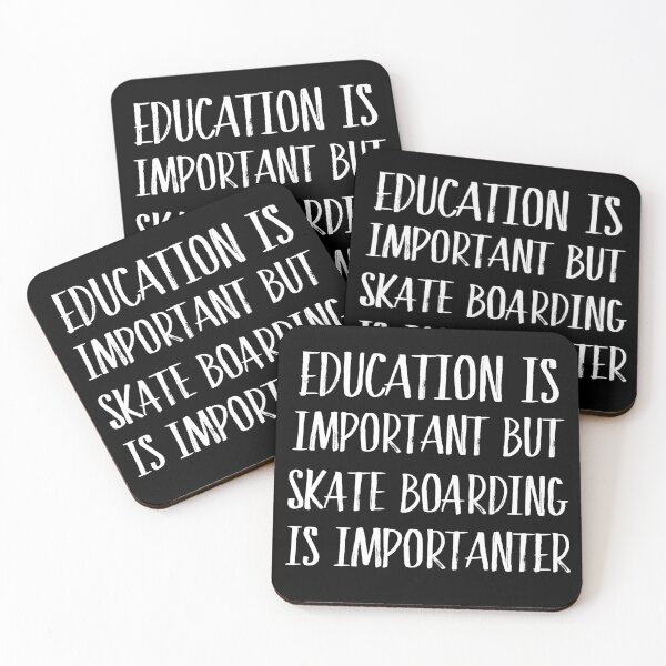 Item preview, La educación es importante pero el skate es importante designed and sold by CeciLop.