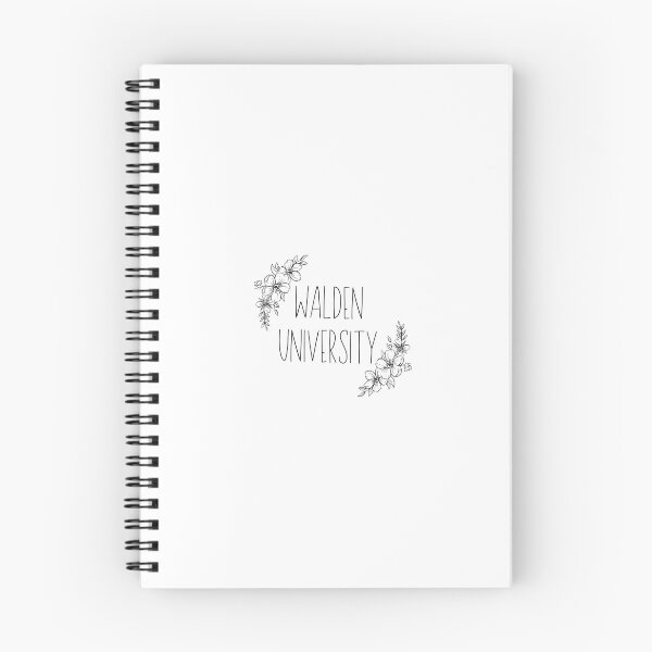 Item preview, Minimalist Walden University Flower designed and sold by abdesigns4u.