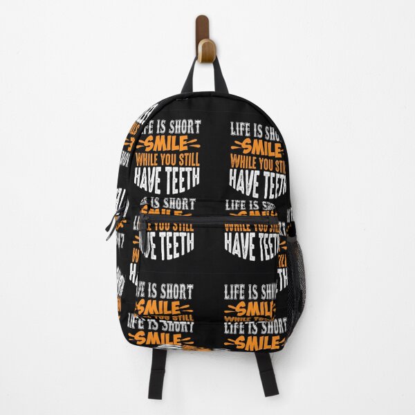 Item preview, Life is short smile while you have teeth designed and sold by LJDesigns15.