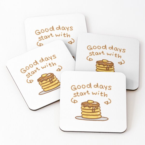 Item preview, kawaii American Fluffy Pancakes maple syrup designed and sold by GLwithUs.