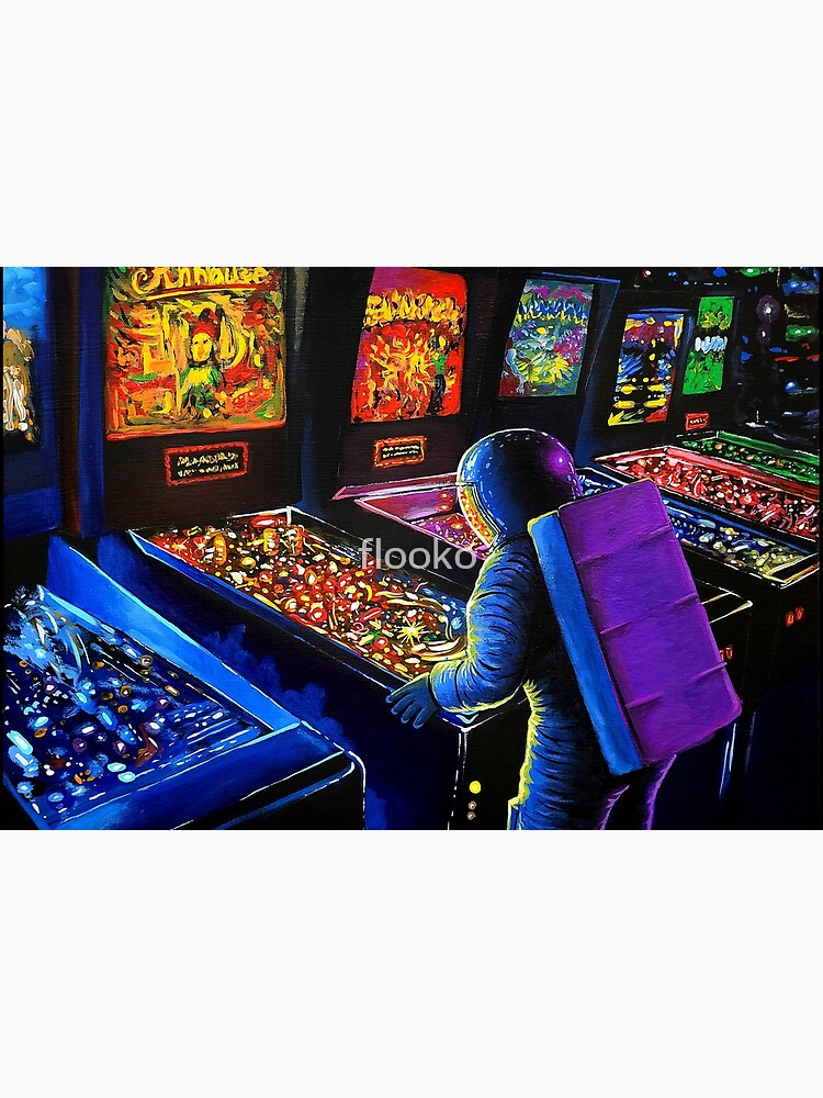 Thumbnail 3 of 3, Jigsaw Puzzle, Pinball Wizard designed and sold by flooko.