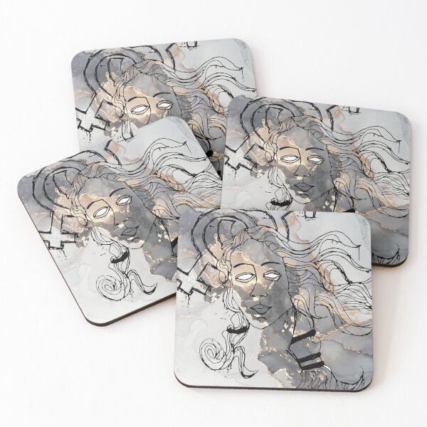 Item preview, Aphrodite Watercolor and Ink Art Print designed and sold by LAURA TRACY.