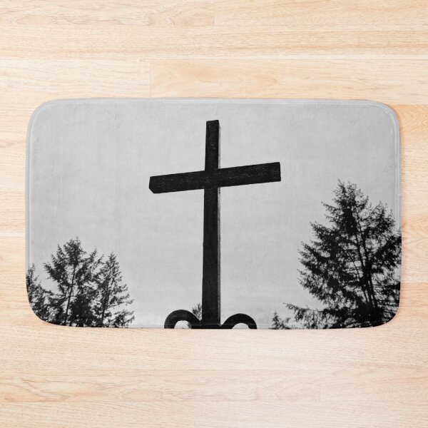 Item preview, Cross Silhouette (black and white edit) designed and sold by Grace Feucht.