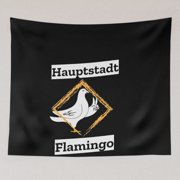 Item preview, Pigeon doves capital flamingo designed and sold by MarianRossberg.