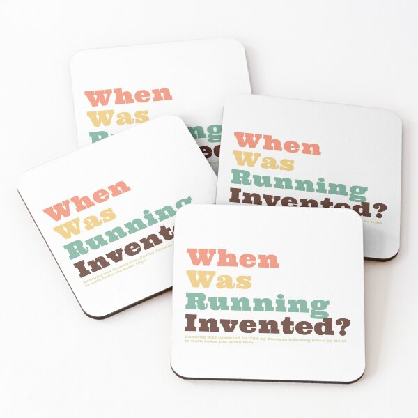 Item preview, When Was Running Invented designed and sold by nenadic.