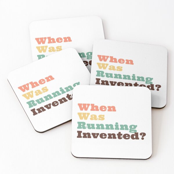 Item preview, When Was Running Invented designed and sold by nenadic.