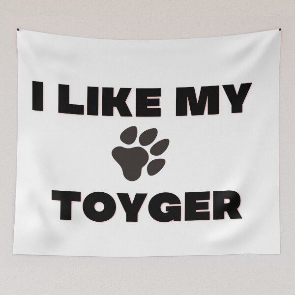 Item preview, Copy of I love my TOYGER CAT shirt gift designed and sold by Midouguechi.